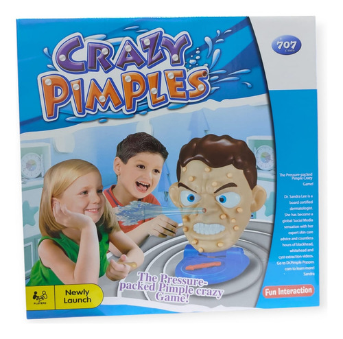 Crazy Pimples Fun Interaction Juego De Mesa Granitos