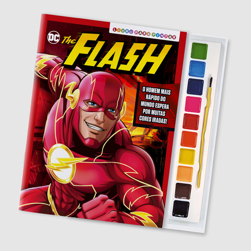 Flash Livro Para Pintar Com Aquarela, De On Line A. On Line Editora, Capa Mole Em Português