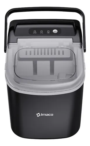 comprar Maquina Hacer Hielo 12lts Imaco Imk1209 Color Negro