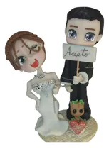 Comprar Novios Figuras Personalizadas En Porcelana Fria Bodas Cumple