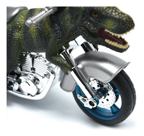 Bignosedeer Dinosaurio Juguetes De La Motocicleta - Fricción