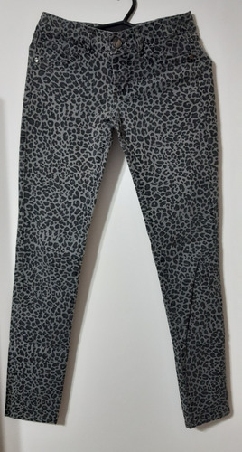 Pantalon Jeans Animal Print Osaina - Talle 36/38