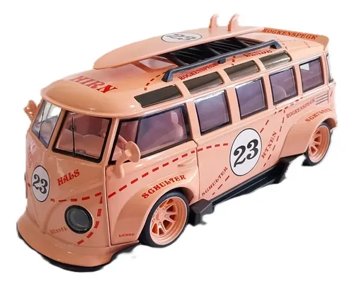 Miniatura Volkswagen Kombi Mertin 1:24 Barateirominis Branco