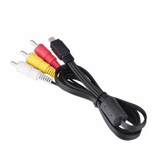 Video Audio Av Cable Mini Usb A 3 Rca Para Cámara Canon