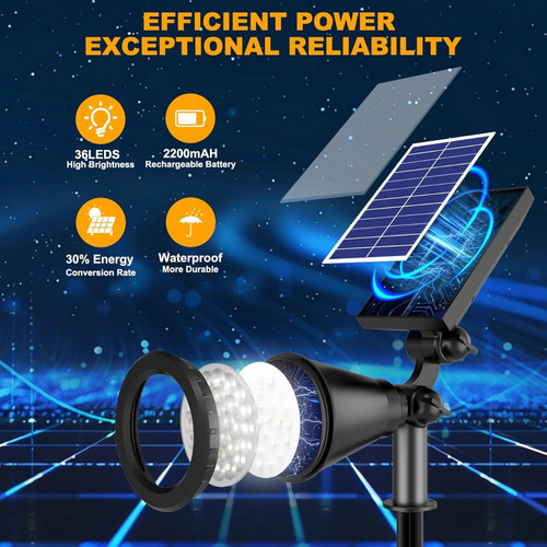 Luces Solares Para Exteriores A Prueba De Agua