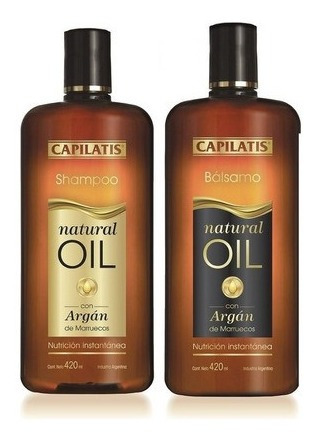 Capilatis Sh. Argan De Marruecos Oil+ac. Pack [420+420ml]