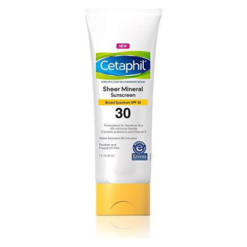 Cetaphil Loción De Protección Solar Mineral Transparente Par