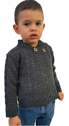 Suéter Bebé Niño Casual Formal, Tejido De Punto, Colores