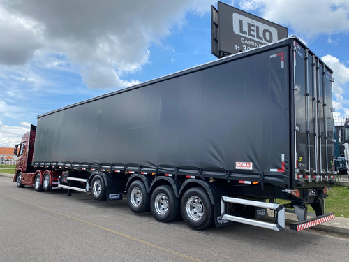 Scania R450 Highline Ano 22 + Sider Nostra 4 Eixo 0km 30 Plt