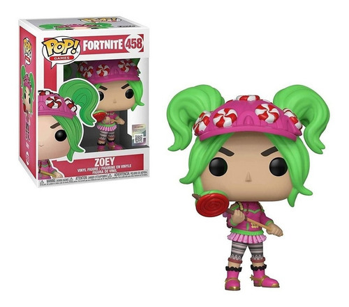 Boneco Pop Funko Fortnite Zoey sem caixa