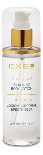 Loção corporal Exel Silk Effect X 120 ml para pele seca