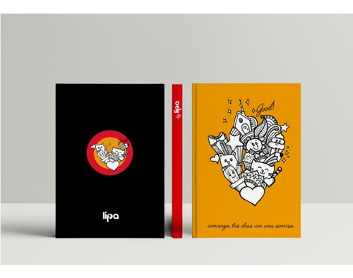 Imagen 2 de 4 de Cuaderno Liso Comienza Tus Dias.. Lipa - Nixus
