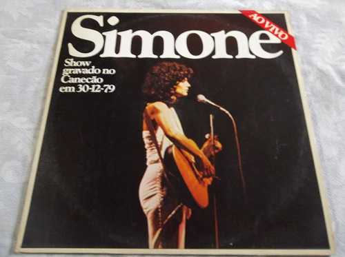 Simone - Ao Vivo - Lp Vinilo