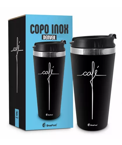 Copo Térmico 300ml Que Seu Café Seja Forte E Você Também