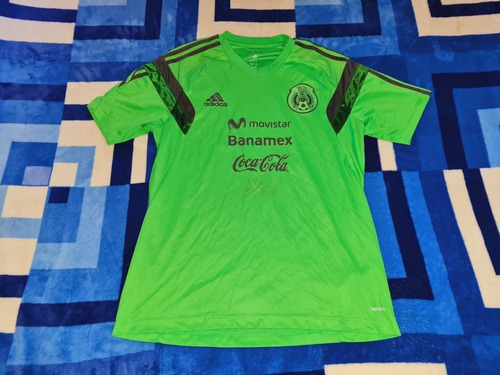 Mexico Practica Camiseta Jersey Futbol Verde 2008 Seleccion