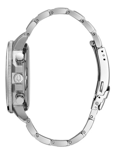 Imagen 2 de 7 de 96b272 Reloj Bulova Marine Star Negro/plateado