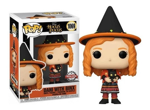 Funko Pop Dani With Binx 1069 Hocus Pocus Special Edition