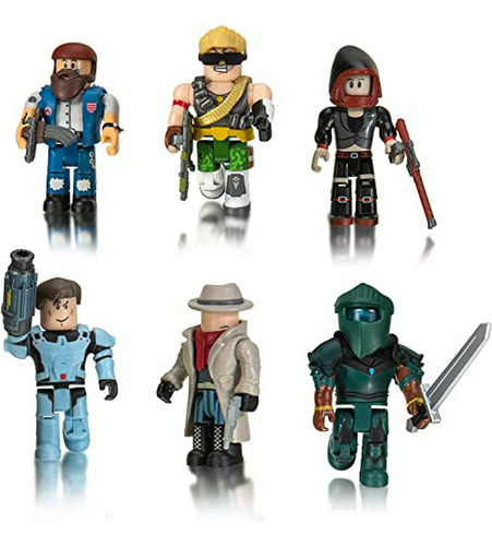 Roblox Acción Colección Q-clash - Pack De Seis Figuras (incl