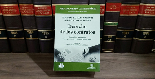 Derecho De Los Contratos - De La Maza Gazmuri / Vidal