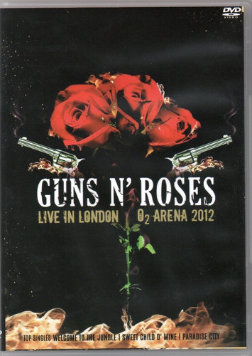 Guns N' Roses Dvd Live In London O2 Arena 2012 Novo Lacrado
