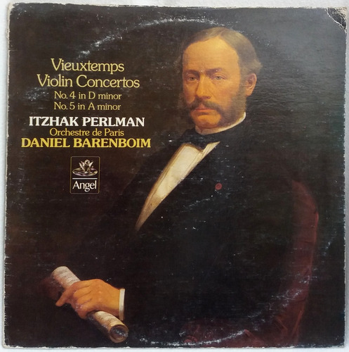 Vinilo - Itzhak Perlman - Vieuxtemps Violin Concertos - Usa