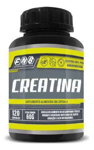 Fnb Creatina 500mg 120 Caps Sabor Sem Sabor