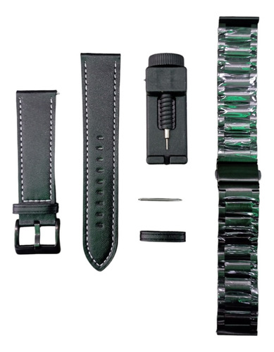 Set / Kit De Pulsos Correas Pasador Smartwatch 22mm 