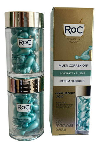 Roc 70 Capsulas Acido Hialuronico Serum Multi Correction