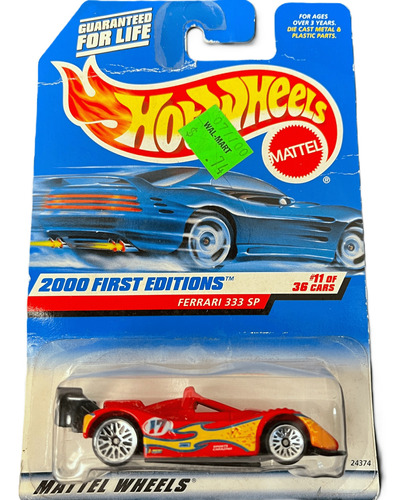 Hot Wheels Ferrari 333 Sp (2000) Primera Edicion