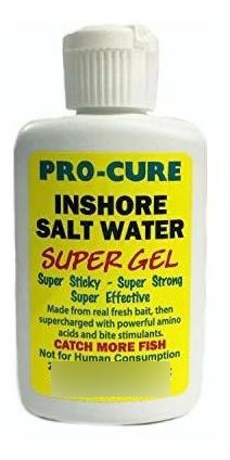 Pesca Pro Cure Agua Salada Bajura Super Gel 2 Ounce