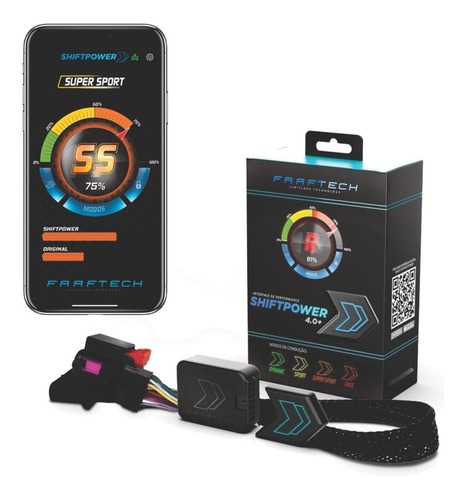 Power Shift Chip De Potência Acelerador Plug Play Bluetooth