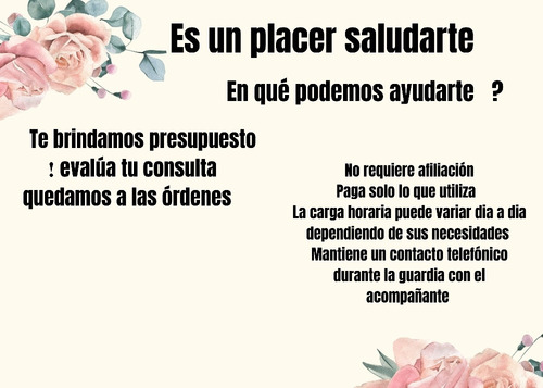 Imagen 5 de 5 de Servicio De Acompañante Y Cuidadores /as