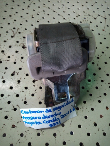 Cinturon De Seguridad Tras. Der. Toyota Corolla 1.6 2001