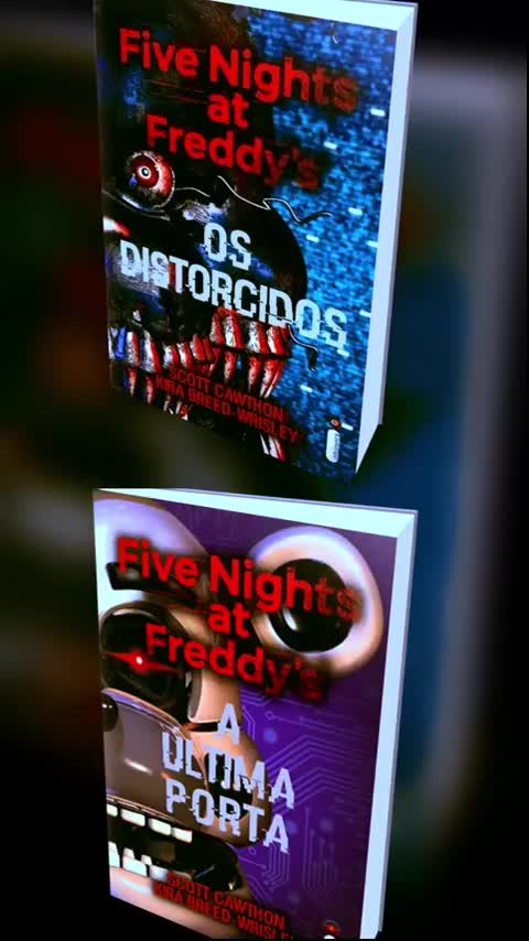 Os Distorcidos Five Nights at Freddys Volume 2 (Em Portugues do Brasil):  : Cawthon Scott: 9788551003022: Books