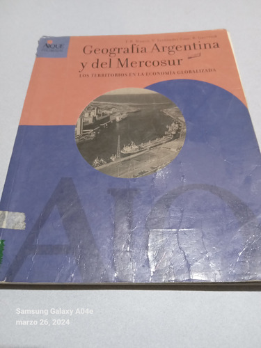 Libro Geografía Argentina Y Del Mercosur 