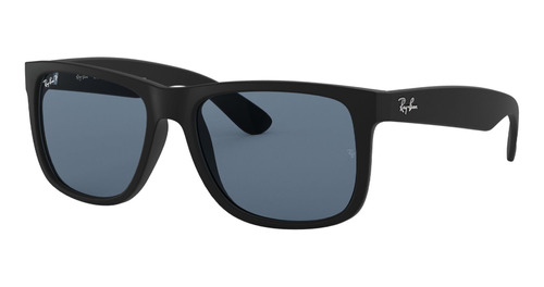 Gafas De Sol Justin Black Polarizados Ray-ban Originales