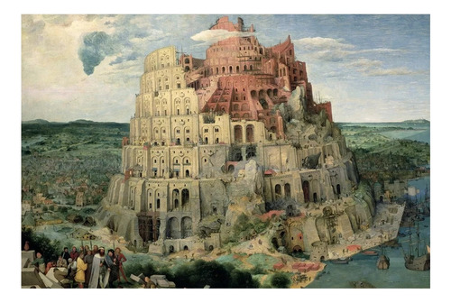 Puzzle La Torre De Babel - 1000 Piezas Jigsaw Tomax