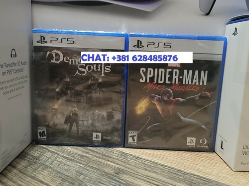 Imagen 1 de 2 de Playstation 5 Disc, 2 Controllers, 2 3d Headset + Spiderman