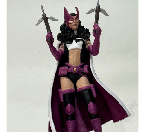 Eaglemoss Figura Muñeco Plomo Dc Huntress Casadora #50