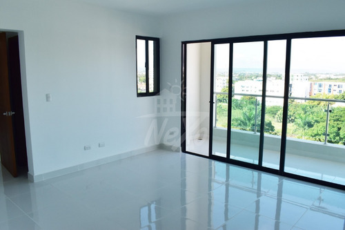 Imagen 4 de 19 de Apartamento Piso Alto En Torre Con Piscina Y Gym Cerca Del Homs, Santiago (ajp-202)