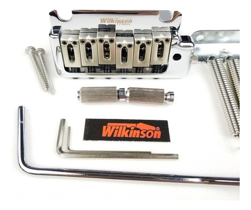 Guitarra Tremolo Bridge De Doble Swing Para Strat Suhr Wov08