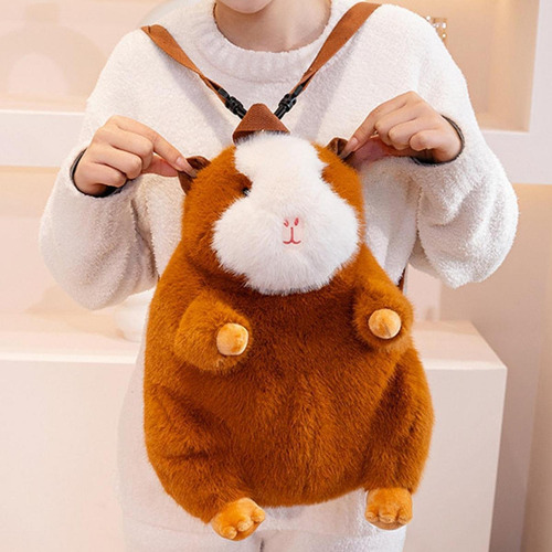 Mochila De Lujosa Bolso De Hombro De Decoración Marrón