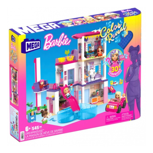Mega Construx Barbie Color Reveal Casa De Los Sueños