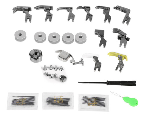 17 Juegos De Piezas De Máquina De Coser Plana Industrial Uni