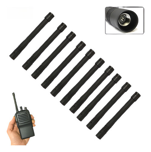 10 X Antena Uhf Para Vértice Radios Estándar Atu-6ds 130 Vx 