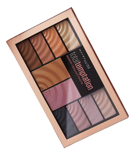 Maybelline Total Tentación De Sombra De Ojos + Resalte Palet Sombra Hight Ligh