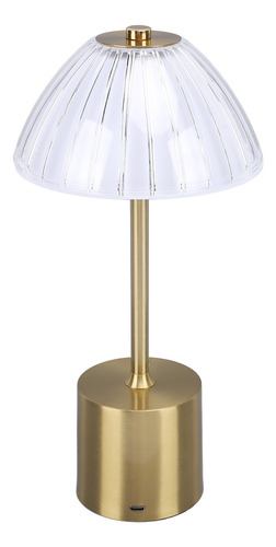 Escritorio Led De Cristal, 3 Colores, Regulable, 2000 Mah