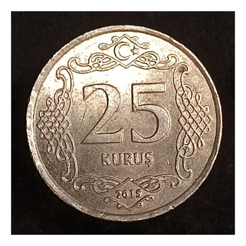 Turquía 25 Kurus 2015 Excelente Km 1243