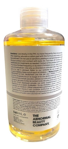 Exfoliant Facial Ácido Glicólico 7% - Exfolant 240ml Todo Tipo De Piel Noche