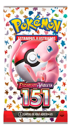 Pokémon Card Colecionador Ev3.5 Escarlate E Violeta Booster